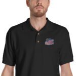 Caribbean Daze Embroidered Polo Shirt