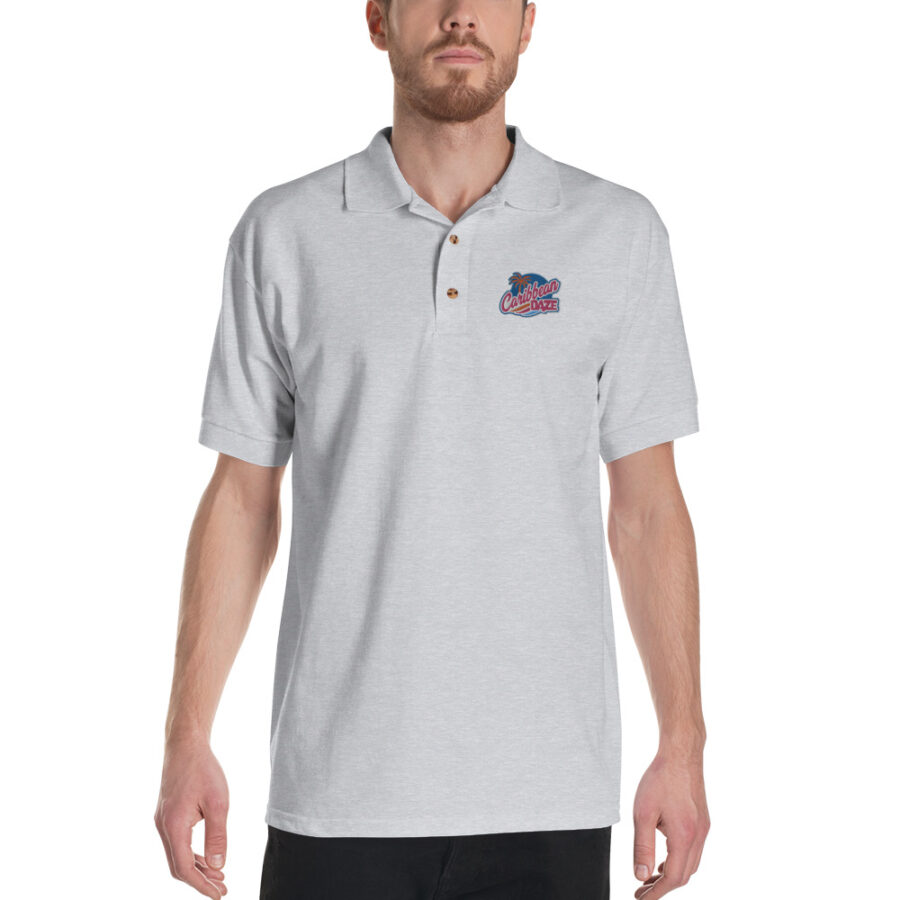 Caribbean Daze Embroidered Polo Shirt - Image 8