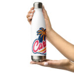 Weathered Caribbean Daze Stainless Steel Water Bottle - Image 3
