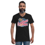 Caribbean Daze Weathered Unisex Short Sleeve V-Neck T-Shirt